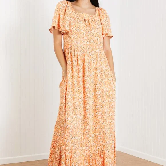 green emerald velvet dress CY Fashion Best Intentions Full Size Floral Maxi Dress – Happy Mumma  Sunshine